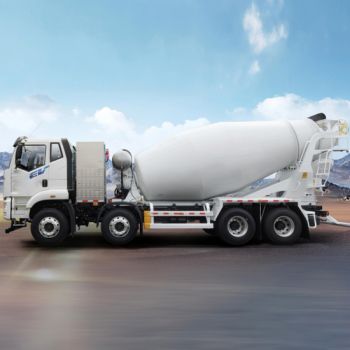 Concrete mixer truck EV